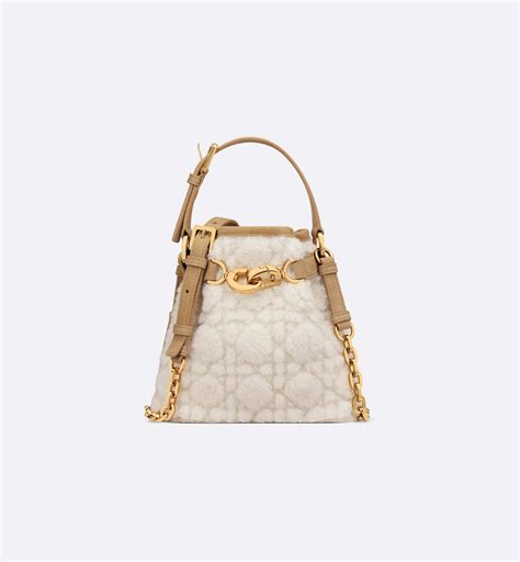 small c'est dior bag|Small C'est Dior Bag Natural Cannage Shearling .